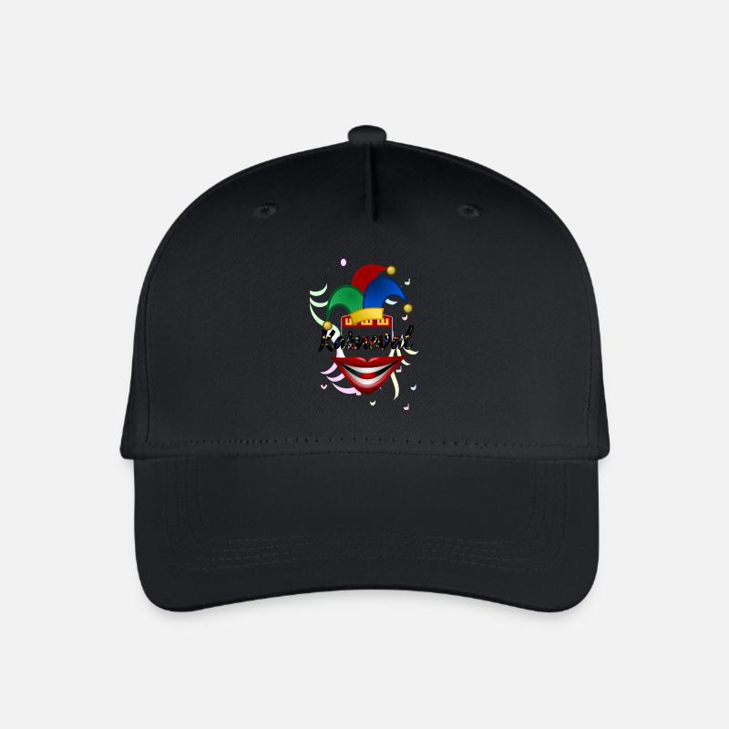 Karneval - Kinder Bio Basecap - Schwarz