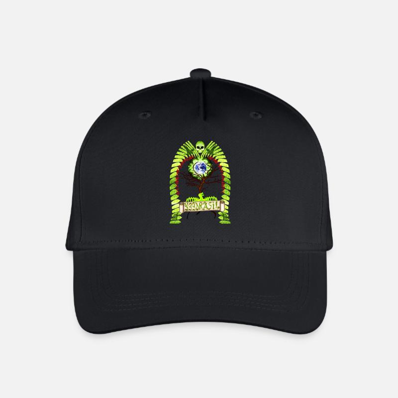 Yggdrasil - Kinder Bio Basecap - Schwarz