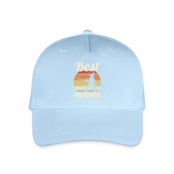 Great firefighter - Organic Kids’ Baseball Cap - light blue - Front