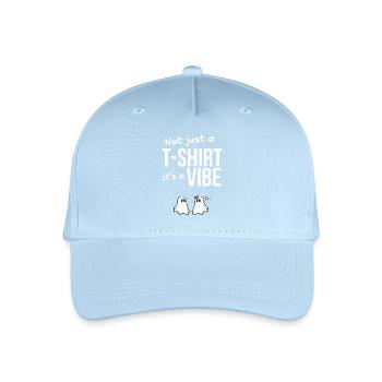 T-shirts with Funny Phrases - Fantasmitas 03 - Organic Kids’ Baseball Cap - light blue - Front