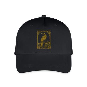 Golden Raven Goth - Organic Kids’ Baseball Cap - black - Front