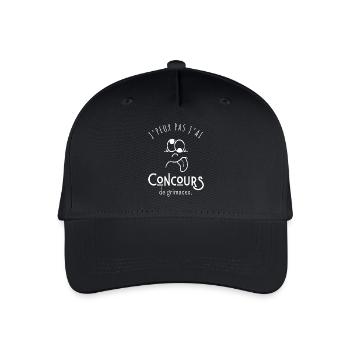 I can't I have grimassee contest - Humor - Kinder Bio Basecap - Schwarz - Vorne