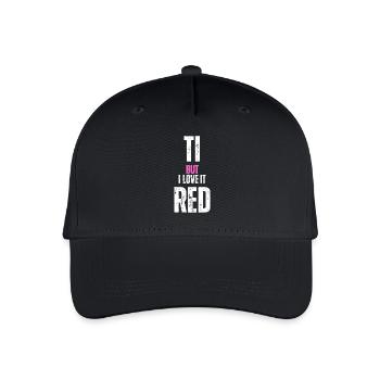 Parents' are tired - Organic Kids’ Baseball Cap - black - Front