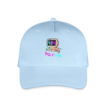 404 Retro Design - Kinder Bio Basecap - Hellblau - Vorne