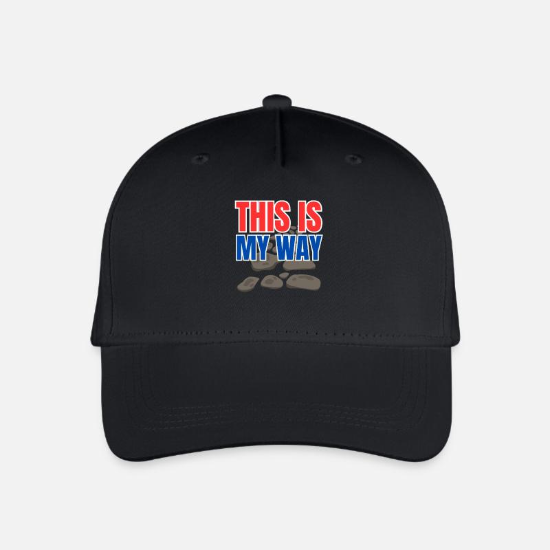 This is my way - Organic Kids’ Baseball Cap - black