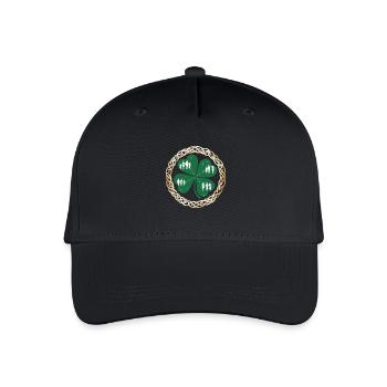 st patricks day - Organic Kids’ Baseball Cap - black - Front