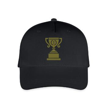 Cup 1 - Organic Kids’ Baseball Cap - black - Front