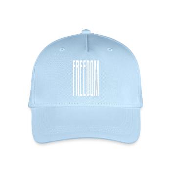 Freedom pour tous. - Casquette de baseball bio Enfant - bleu clair - Devant