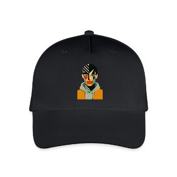 Cv dazzle style - Kinder Bio Basecap - Schwarz - Vorne