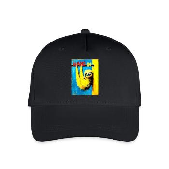 "Hang in there" by van Gogh - Kinder Bio Basecap - Schwarz - Vorne