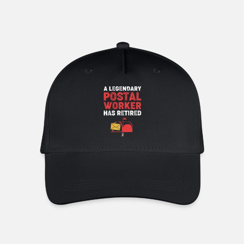 Post Postmark - Organic Kids’ Baseball Cap - black