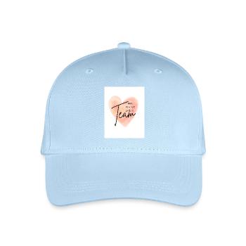 nie_ohne_mein - Kinder Bio Basecap - Hellblau - Vorne