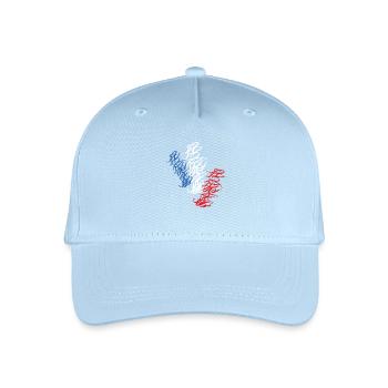 Strasbourg Street Art - Organic Kids’ Baseball Cap - light blue - Front