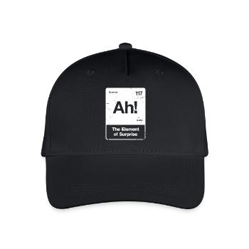 Ah! Element Surprise - Organic Kids’ Baseball Cap - black - Front