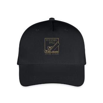 Titanic 1912 Swim Team Lifeguard - Organic Kids’ Baseball Cap - black - Front