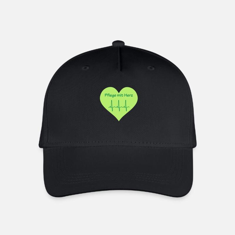 Pflege - Kinder Bio Basecap - Schwarz