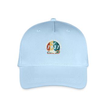 Vintage 1932 Retro - Best Seller - Organic Kids’ Baseball Cap - light blue - Front