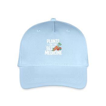 Vegetarian Vegan Veggie Vegetarian - Organic Kids’ Baseball Cap - light blue - Front