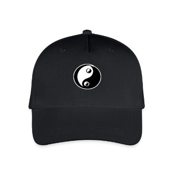 Yin Yang - Casquette de baseball bio Enfant - noir - Devant