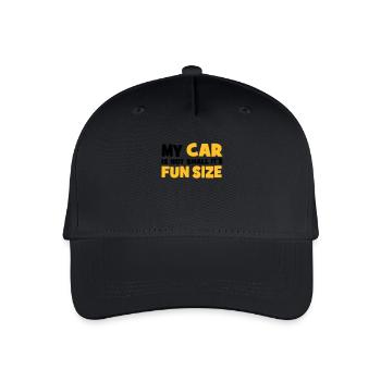 Auto - Kinder Bio Basecap - Schwarz - Vorne