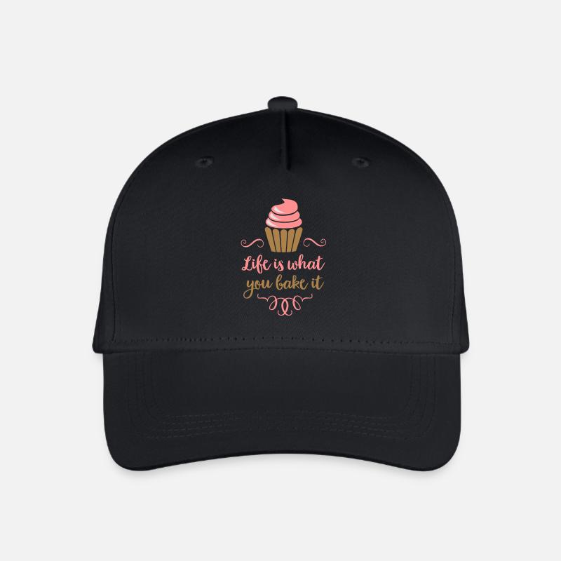 backen - Kinder Bio Basecap - Schwarz
