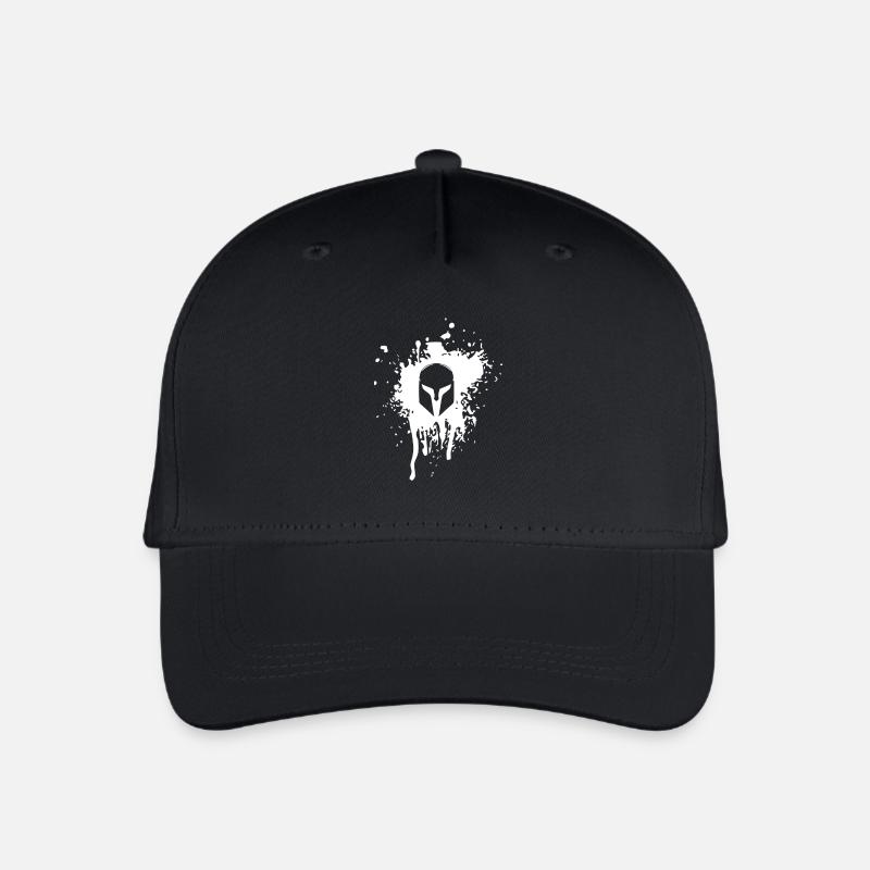 Spartan Helm - Kinder Bio Basecap - Schwarz
