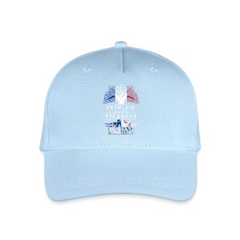 Racines Picardes - Casquette de baseball bio Enfant - bleu clair - Devant