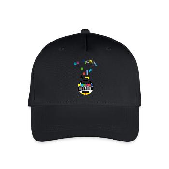 pas de signal - Casquette de baseball bio Enfant - noir - Devant