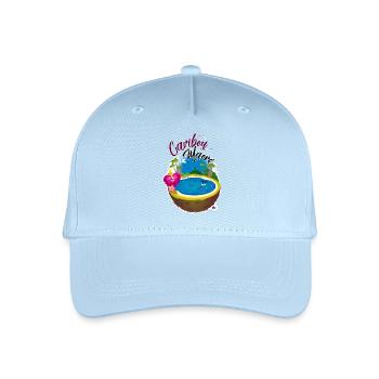 ANGAYA COCO ISLAND MAYOTTE - Casquette de baseball bio Enfant - bleu clair - Devant