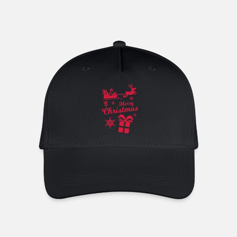 merry_christmas_3 - Casquette de baseball bio Enfant - noir