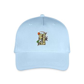 Damaged Halloween Tarot! By Pousse2Bambou! - Organic Kids’ Baseball Cap - light blue - Front