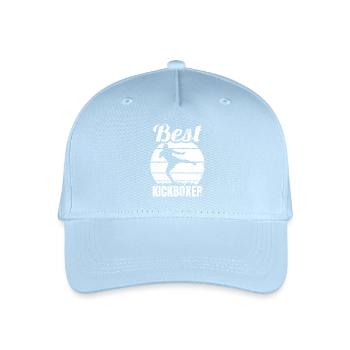 Best Kickboxer - Organic Kids’ Baseball Cap - light blue - Front