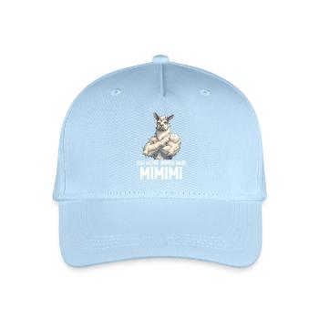 Alpaca Llama Andes South America I Always Listen to Mimimi - Organic Kids’ Baseball Cap - light blue - Front
