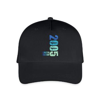 20e anniversaire de la promotion 2005 - Casquette de baseball bio Enfant - noir - Devant