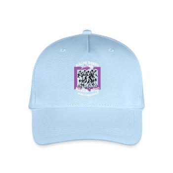 Roller Derby Trupp - Kinder Bio Basecap - Hellblau - Vorne