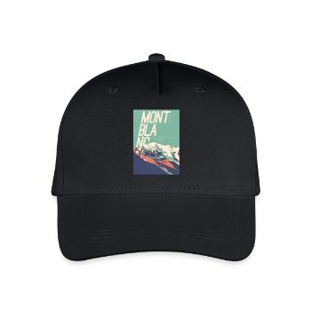 Mont Blanc Eleganz - Kinder Bio Basecap - Schwarz - Vorne