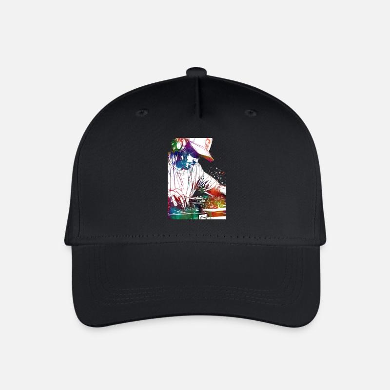 DJ-Musikkonsole - Kinder Bio Basecap - Schwarz