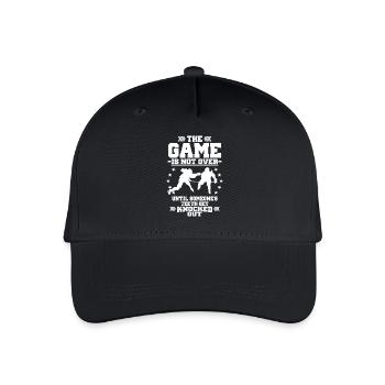 Hockey Fights - Organic Kids’ Baseball Cap - black - Front