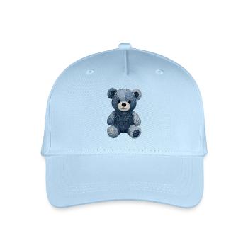 Jeans Teddy - Organic Kids’ Baseball Cap - light blue - Front