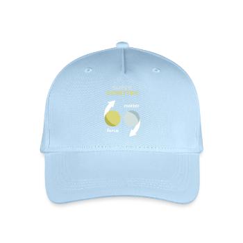 Theory of supersymmetry - Organic Kids’ Baseball Cap - light blue - Front