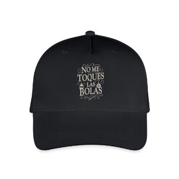 Berühre meine Eier nicht - Kinder Bio Basecap - Schwarz - Vorne