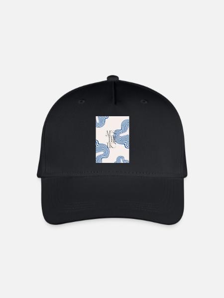 Aesthetic - Organic Kids’ Baseball Cap - black
