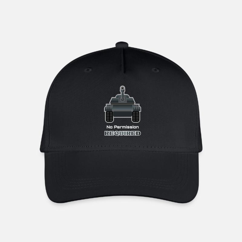 Tank Army - Military SymbolTee - Casquette de baseball bio Enfant - noir