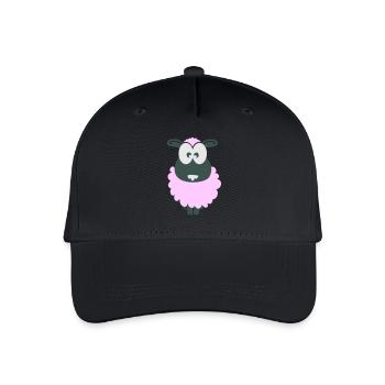 little sheep - Casquette de baseball bio Enfant - noir - Devant