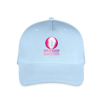Danse Cerceau Fille Danseuse Cerceau - Casquette de baseball bio Enfant - bleu clair - Devant