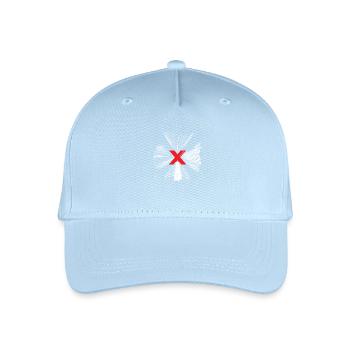 Gratte-ciel, Hochhaus, Horizon, New York - Casquette de baseball bio Enfant - bleu clair - Devant