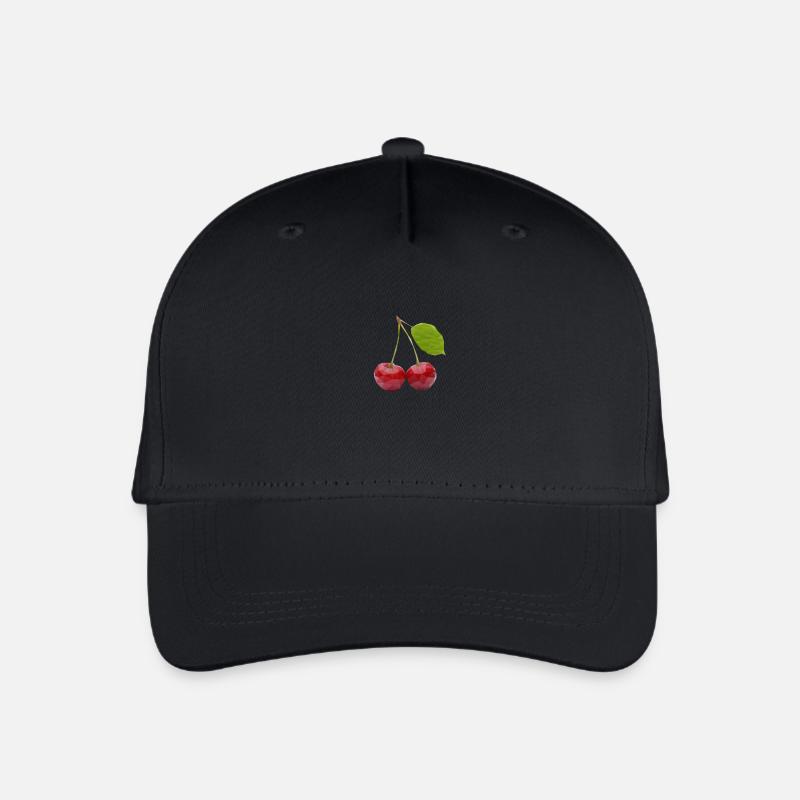 KIRSCHEN - Kinder Bio Basecap - Schwarz