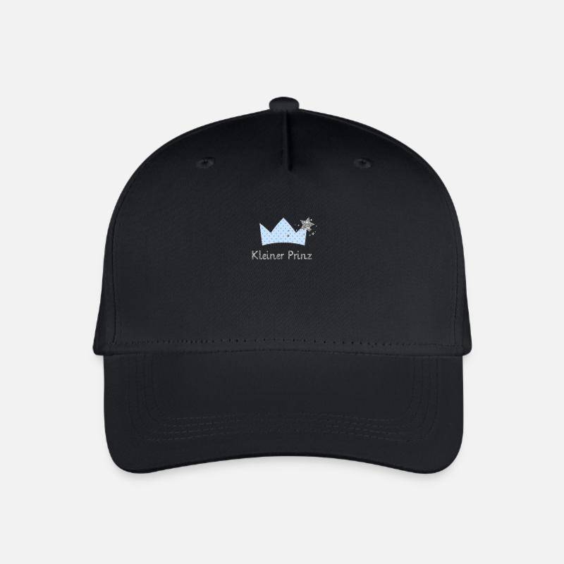kleiner prinz - Kinder Bio Basecap - Schwarz