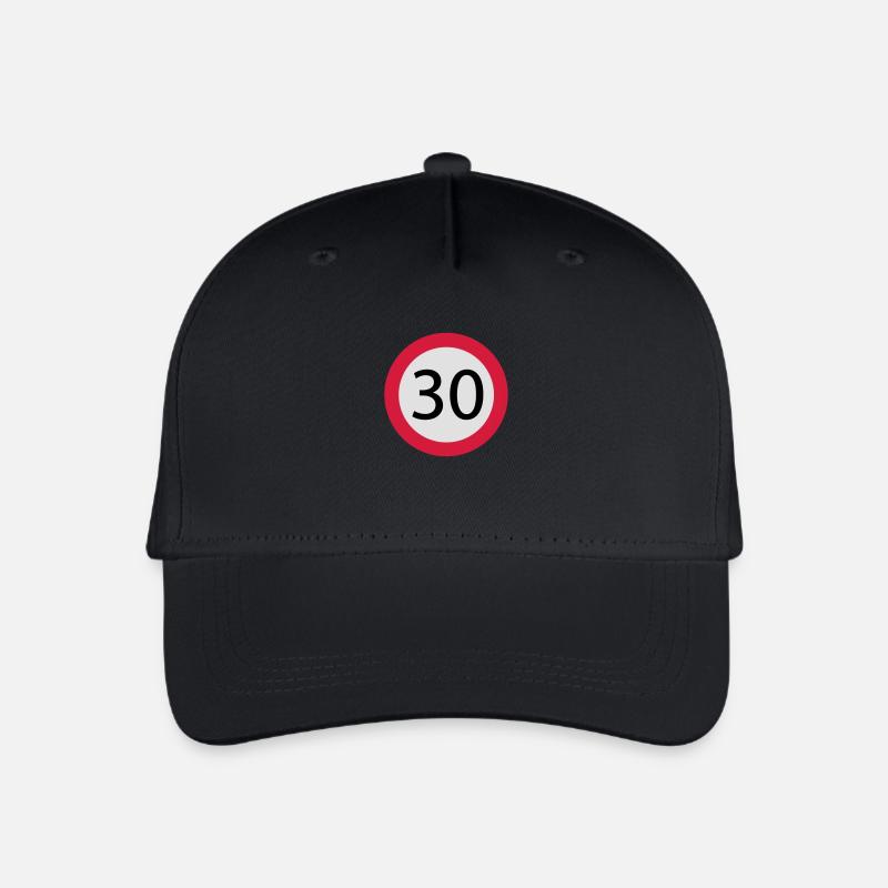 30 - Organic Kids’ Baseball Cap - black