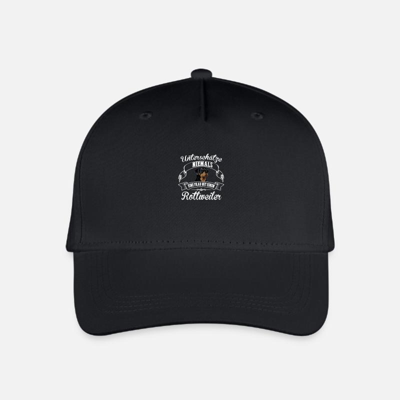 Rottweiler - Kinder Bio Basecap - Schwarz